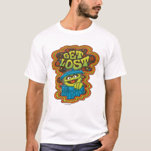 Oscar the Grouch   Psychedelic T-Shirt