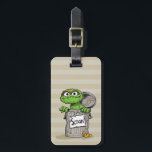 Oscar the Grouch Scram Luggage Tag<br><div class="desc">Oscar the Grouch wants everyone to scram!     ©  2014 Sesame Workshop. www.sesamestreet.org</div>