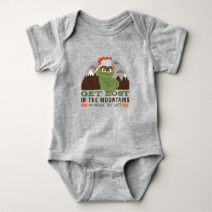 Oscar The Grouch The Great Outdoors Baby Bodysuit