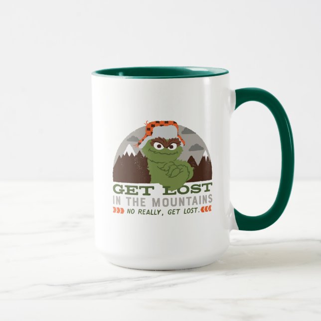 Oscar The Grouch | The Great Outdoors Mug (Right)