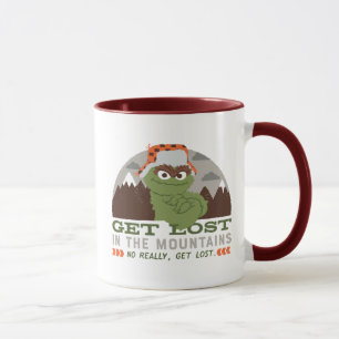 Oscar The Grouch   The Great Outdoors Mug