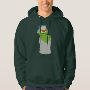 Oscar the Grouch Trash Can Lean Hoodie