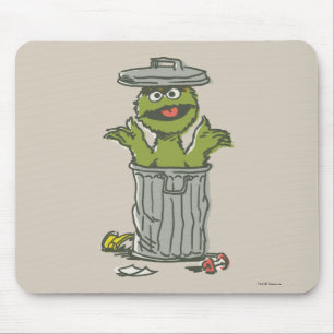 Oscar the Grouch Vintage Mouse Pad