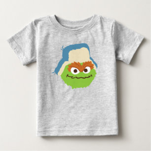 Oscar the Grouch Woodland Face Baby T-Shirt