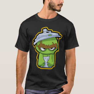 Oscar the Grouch Zombie T-Shirt