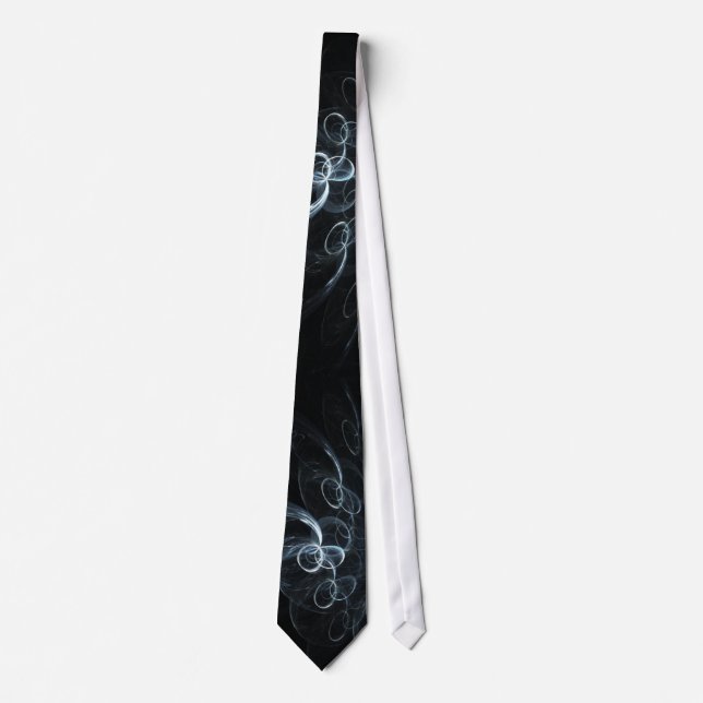 Oscillating Obscurity Fractal Tie (Front)