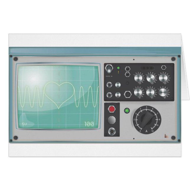 oscilloscope Amour (Devant horizontal)