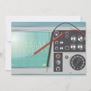 Oscilloscope Invitation