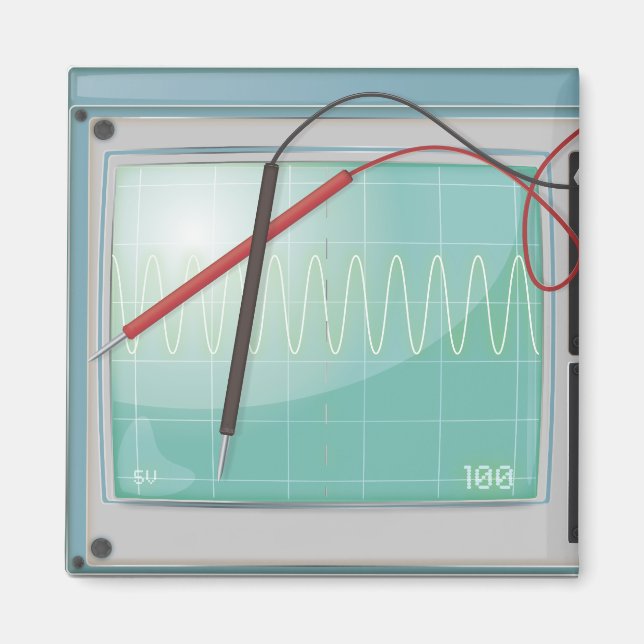 Oscilloscope Magnet (Front)