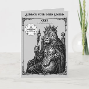 Ose Claws of the Ars Goetia Card