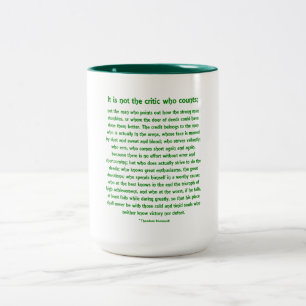 Oser Grandement - Mug à deux tons