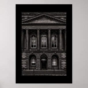 Osgoode Hall No 2 with Border Poster