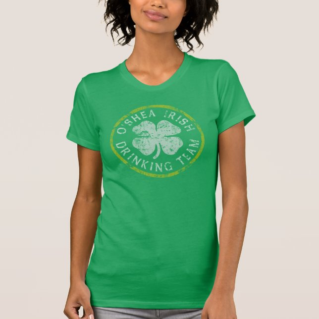 O'Shea Irish Drinking Team T-Shirt (Front)