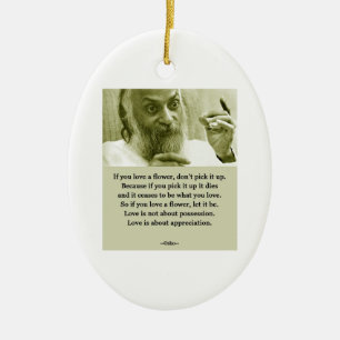 Osho Ceramic Ornament
