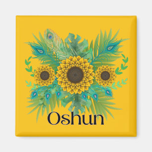 Oshun Goddess Sunflowers Magnet