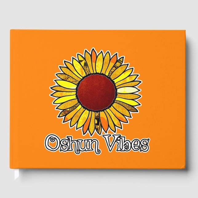 Oshun Vibes Guest Book (Front)