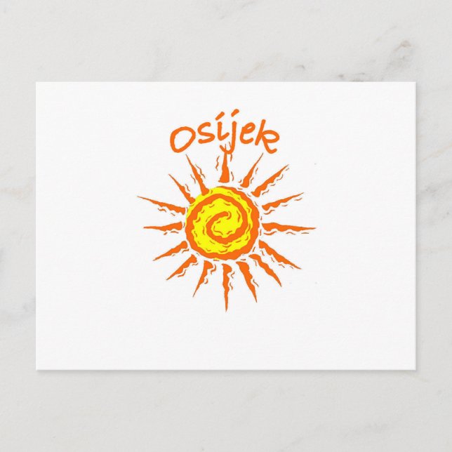 Osijek, Croatia Postcard (Front)