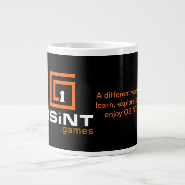 OSINT Games Jumbo 20oz Mug (Front)