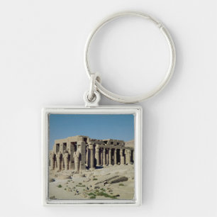 Osiride figures Ramesses II  flanking the walls Keychain
