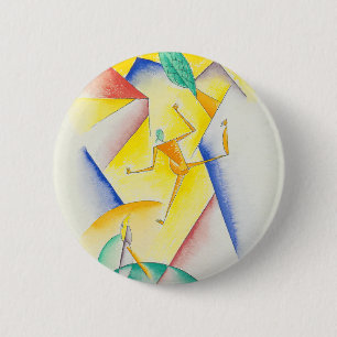 Oskar Fischer 2 Inch Round Button