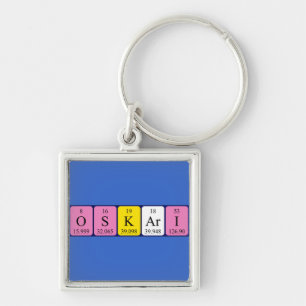 Oskari periodic table name keyring