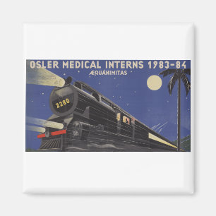 Osler intern square magnet