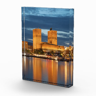 Oslo City Hall Norway Photo Block