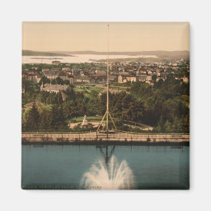 Oslo from St Hanshaugen Park, Norway Magnet