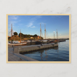 Oslo Harbour Postcard