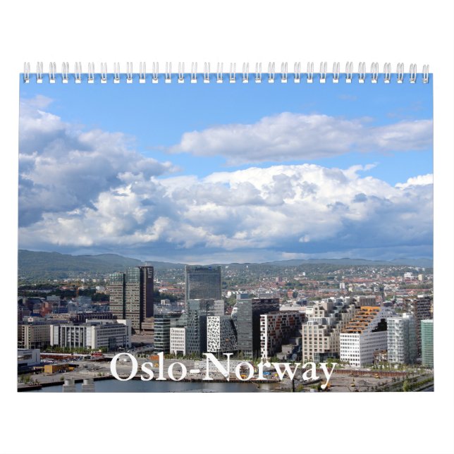 Oslo-Norway Calendar (Cover)