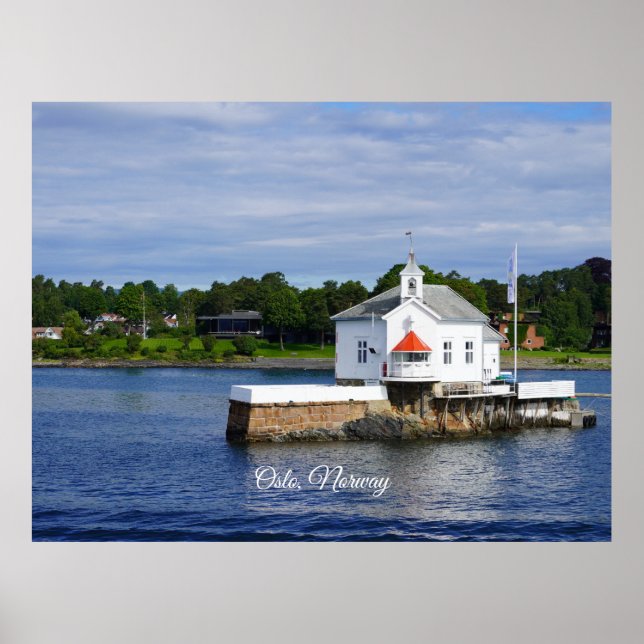 Oslo, Norway fjord Poster (Front)