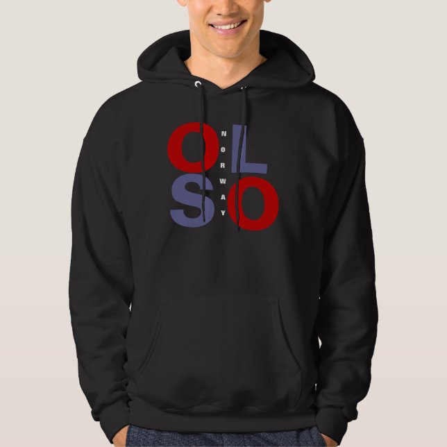 OSLO NORWAY HOODIE (Front)