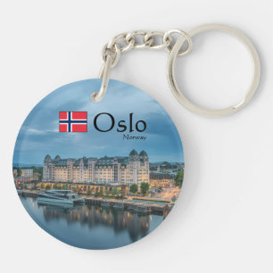 Oslo Norway Keychain