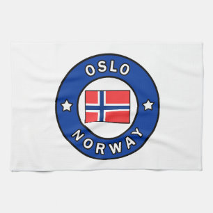 Oslo Norway Kitchen Towel