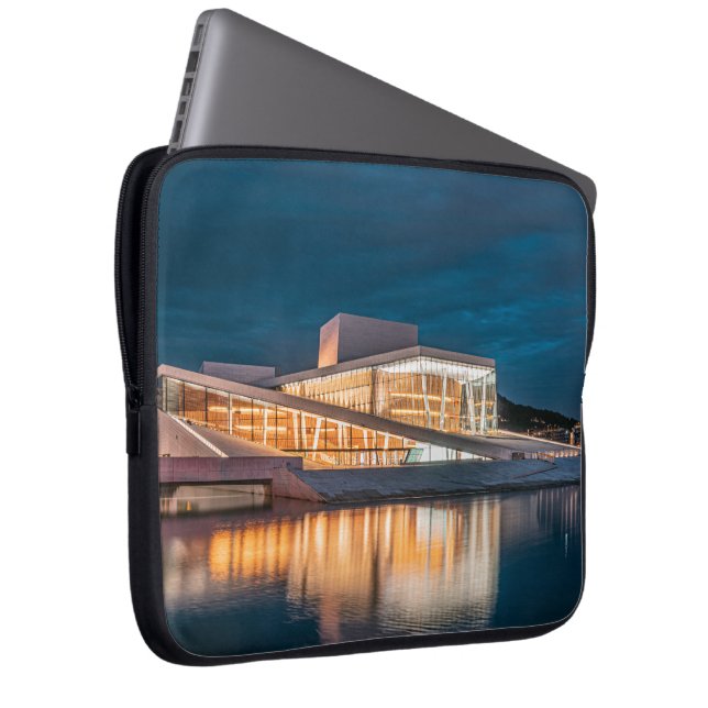 Oslo Norway  Laptop Sleeve (Front Right)