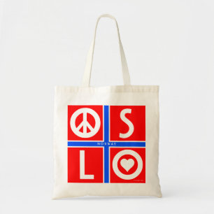 Oslo Norway Love Peace Bag 1