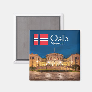 Oslo Norway Souvenir Magnet