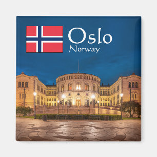 Oslo Norway Souvenir Magnet