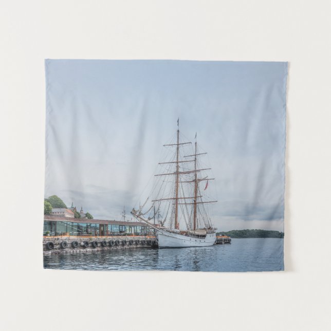 Oslo Norway Tapestry (Front (Horizontal))