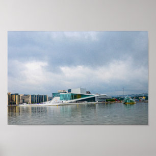 Oslo Opera House, Norway Poster