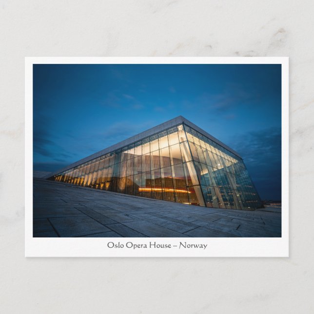 Oslo Opera House Postcard (Front)