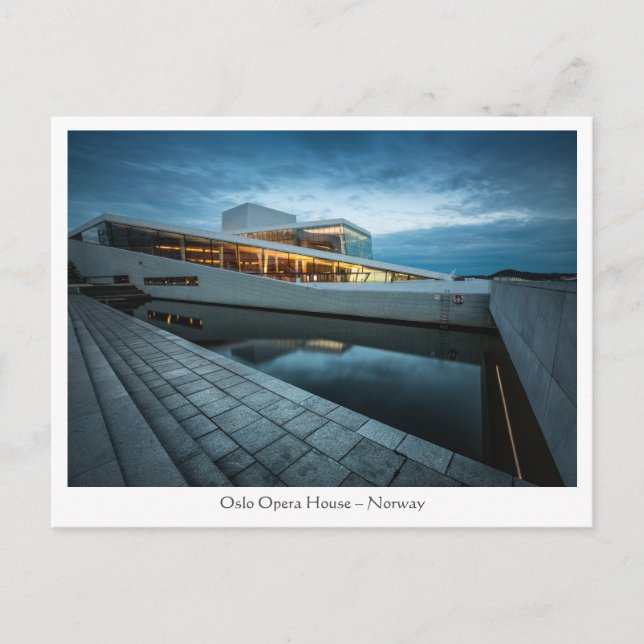 Oslo Opera House Postcard (Front)