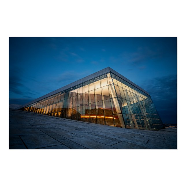 Oslo Opera House Poster (Front)