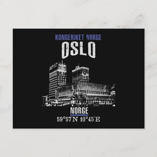 Oslo Postcard (Front)