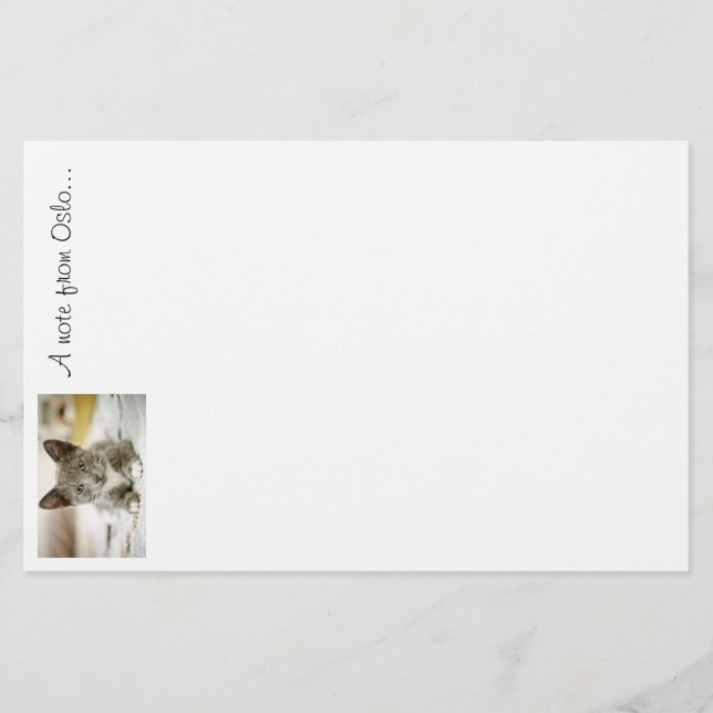 Oslo Stationary Stationery (Front)