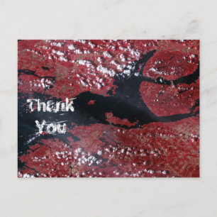 Oslofjorden, Norway Thank You Postcard