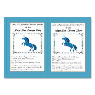 Osm The Osmium-Horned Unicorn Trading Card