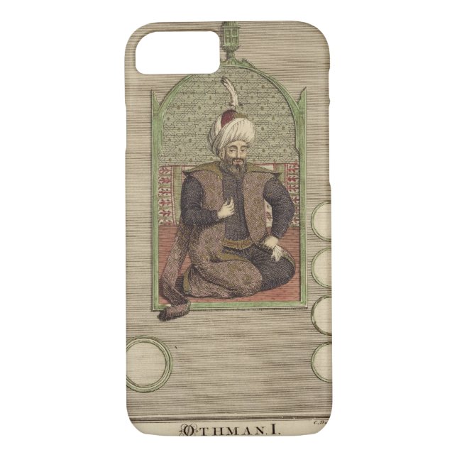 Osman I (1259-1326) founder of the Ottoman Empire Case-Mate iPhone Case (Back)