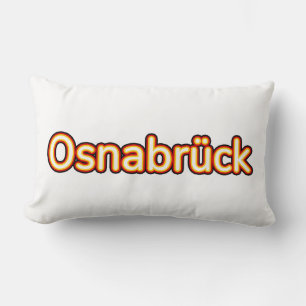 Osnabrück Deutschland Germany Lumbar Pillow