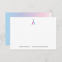 O'Snap Ambassador Note Thank You Card